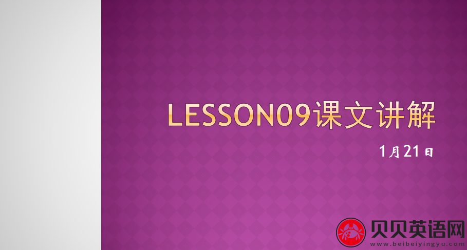 新概念英语二册  Lesson9  A cold welcome第（1）套课件下载