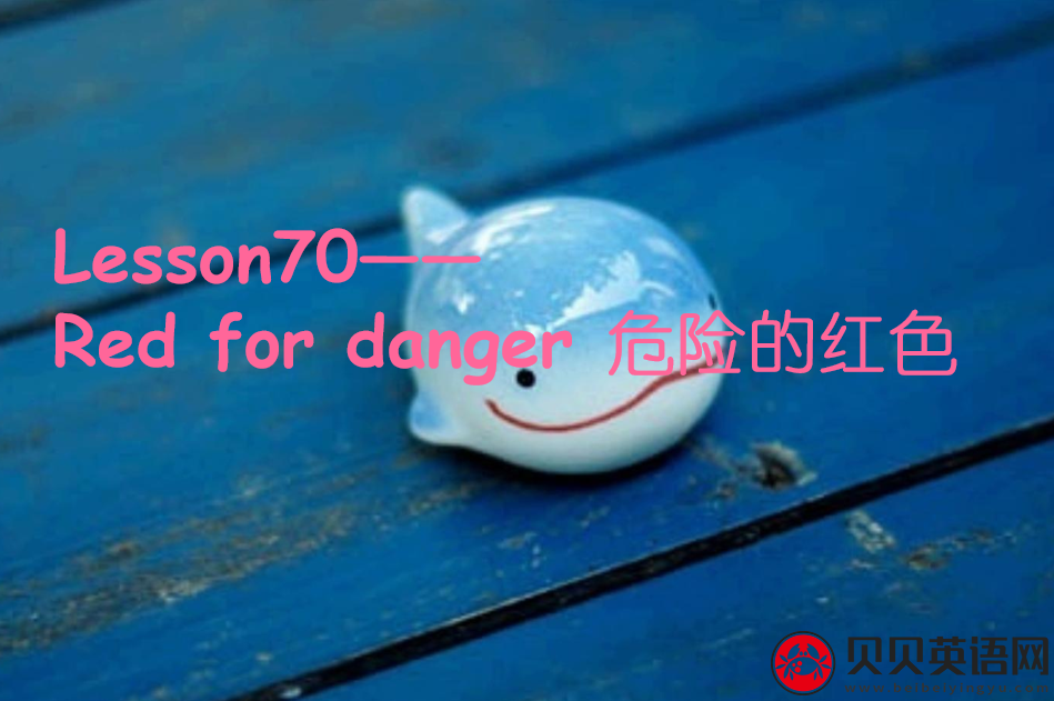 新概念英语二册 Lesson70 red for danger 第（5）套免费PPT课件下载