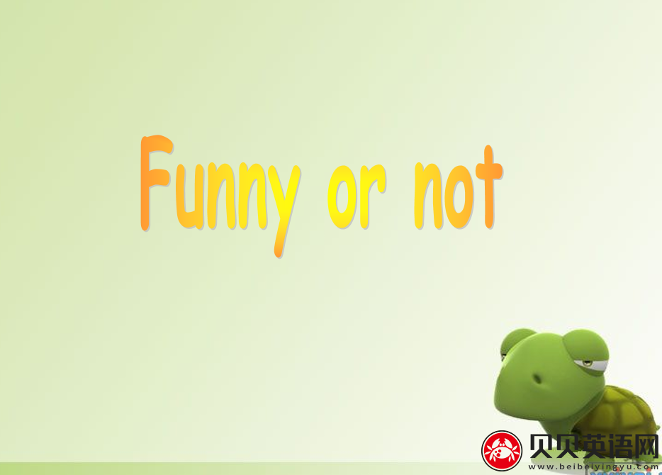 新概念英语三册 Lesson29 Funny or not?  第（2）套PPT课件