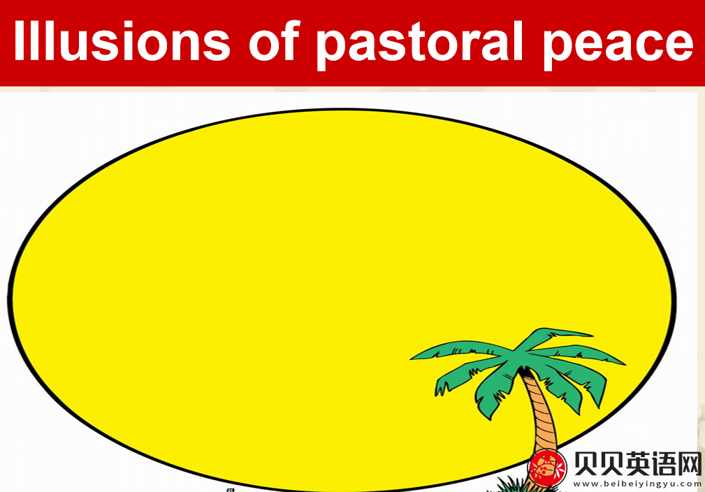 新概念英语三册 Lesson41 Illusions of pastoral peace 第（5）套免费PPT课件下载